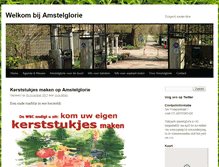 Tablet Screenshot of amstelglorie.nl